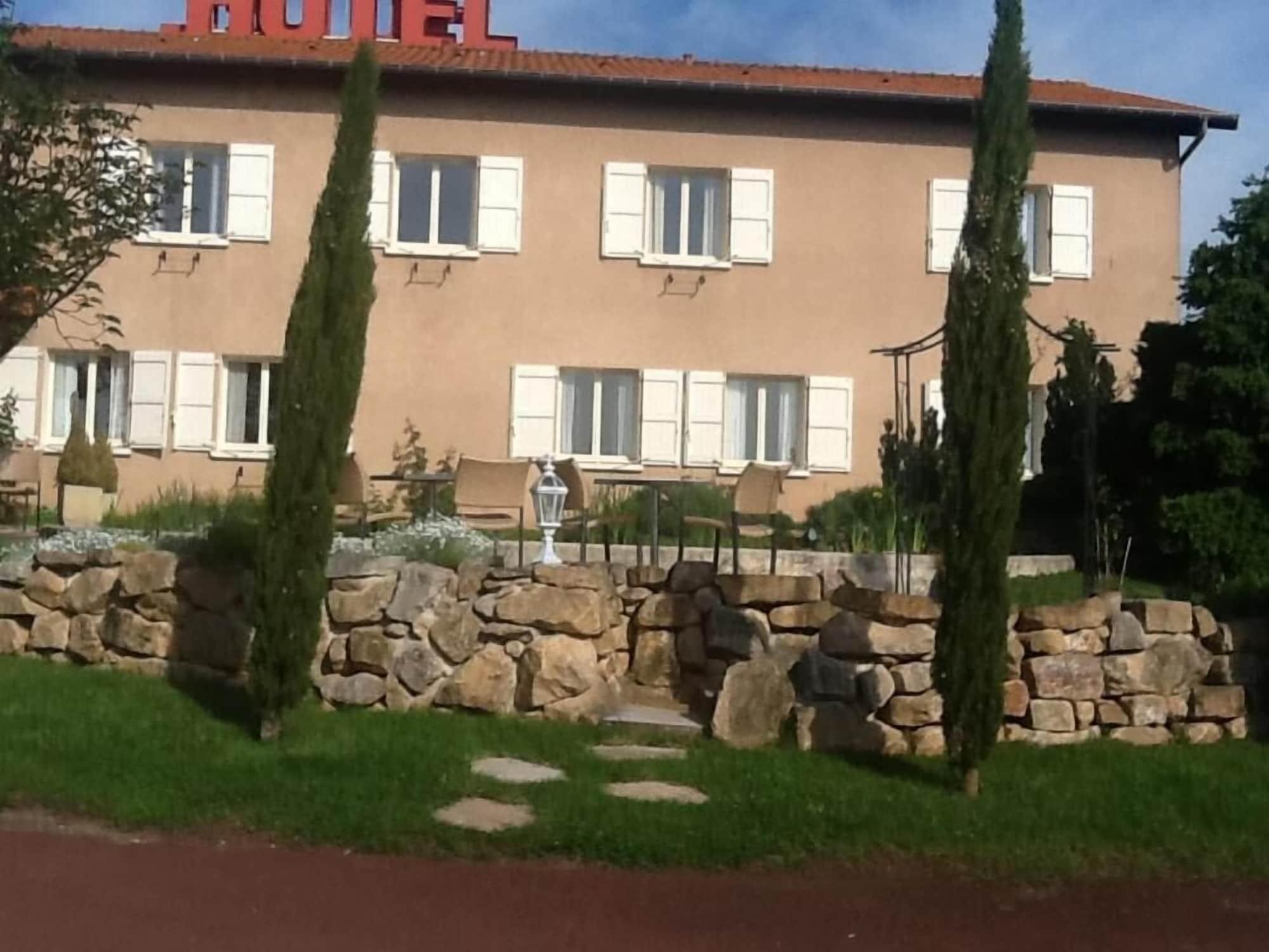 Logis Hotel Des Grands Vins Fleurie Exterior foto